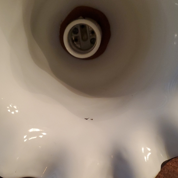 MacKenzie-Childs Black and White Checkered Pendant Light - Picture 8 of 9